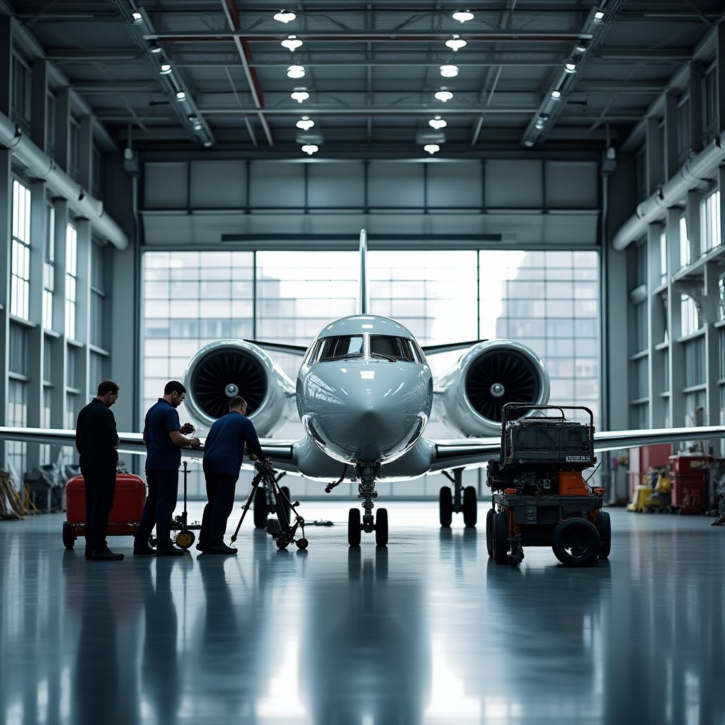 Uçak Bakım Hangarı